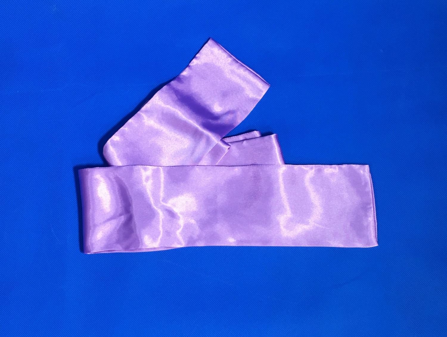 X-03腰帶(長270公分)雙面(紗鈿布)淡紫色(台灣製造)