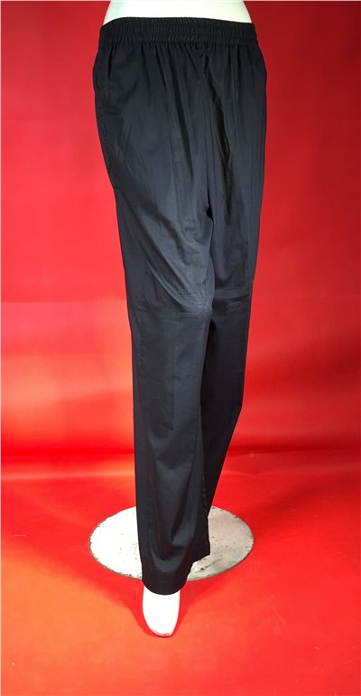 C-10平口功夫褲(高級88棉)黑色(台灣製)