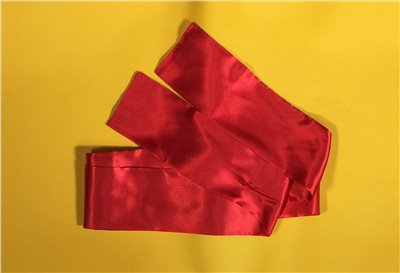 X-04腰帶(長270公分)雙面(紗鈿布)紅色(台灣製造)