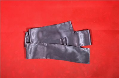 X-05腰帶(長270公分)雙面(紗鈿布)鐵灰色(台灣製造)