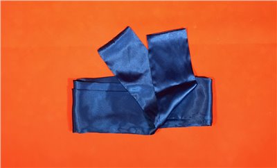 X-08腰帶(長270公分)雙面(紗鈿布)丈青色(台灣製造)