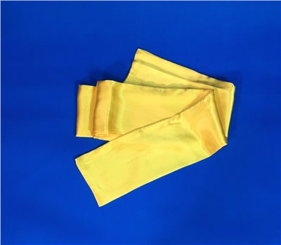 X-12腰帶(長270公分)雙面(紗鈿布)黃色(台灣製造)
