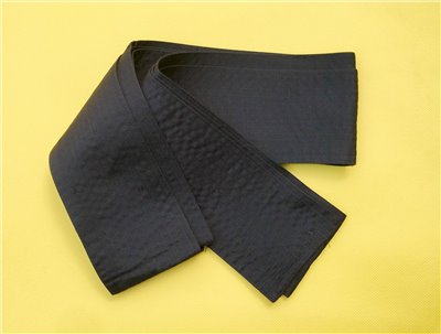 X-16腰帶(長350~375公分)多層布(厚棉麻布)黑色(台灣製造)